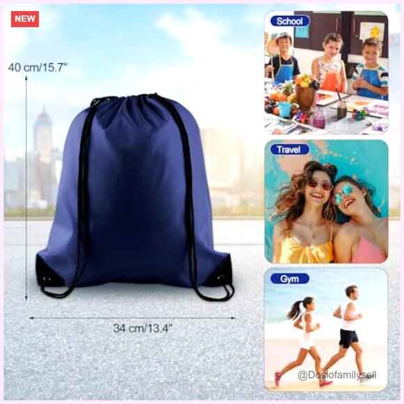 Lightweight Drawstring Backpack Gym Bag for Sports Travel Yoga main image 4